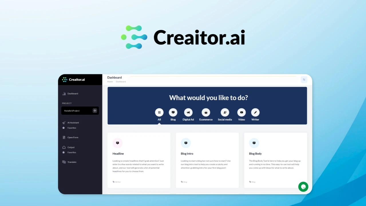 Creator.ai: AI Writing Tool