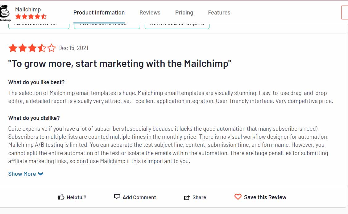 Mailchimp reviews - Digital Asia Community